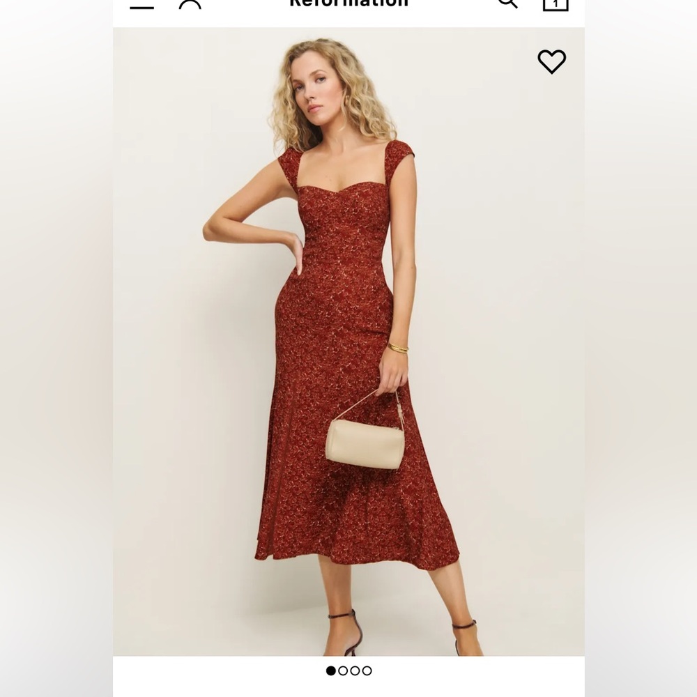 Reformation Sold Out Bryson dress in Roseanne, Size 2 NWT price firm